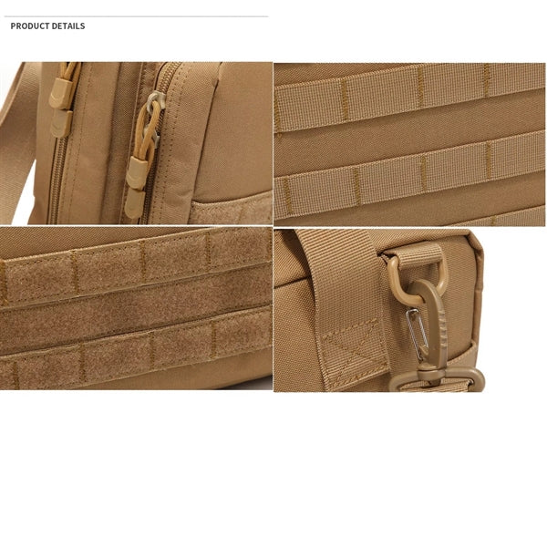 Outdoor Tactical Molle Messenger Shoulder Bag Gun Case