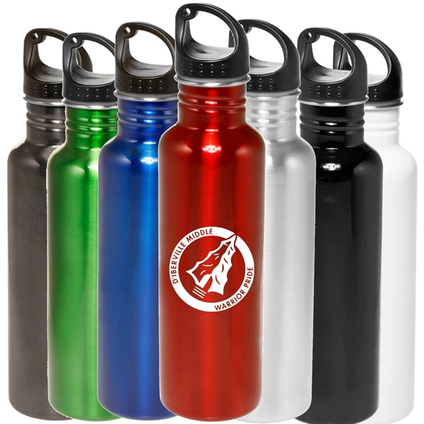 26 Oz. Stainless Steel Sports Bottle
