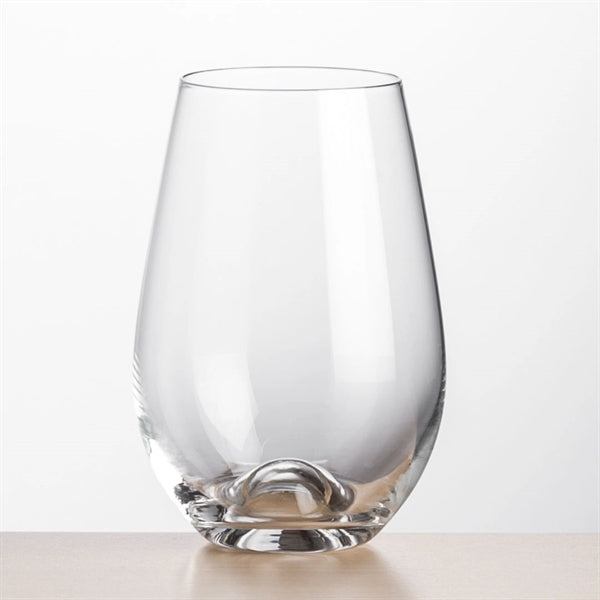 Boston Stemless Wine - Deep Etch