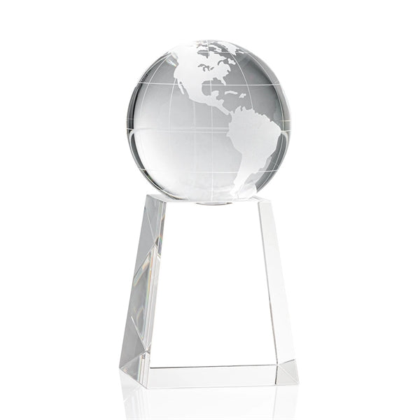 Globe Award on Tall Base