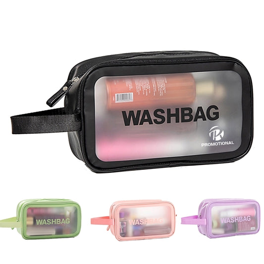 Waterproof PVC Clear Toiletry Makeup Cosmetic Wash Bag