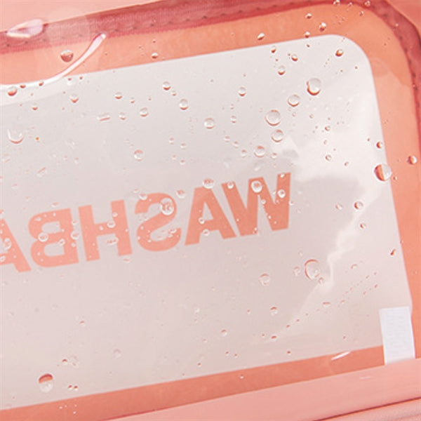 Waterproof PVC Clear Toiletry Makeup Cosmetic Wash Bag