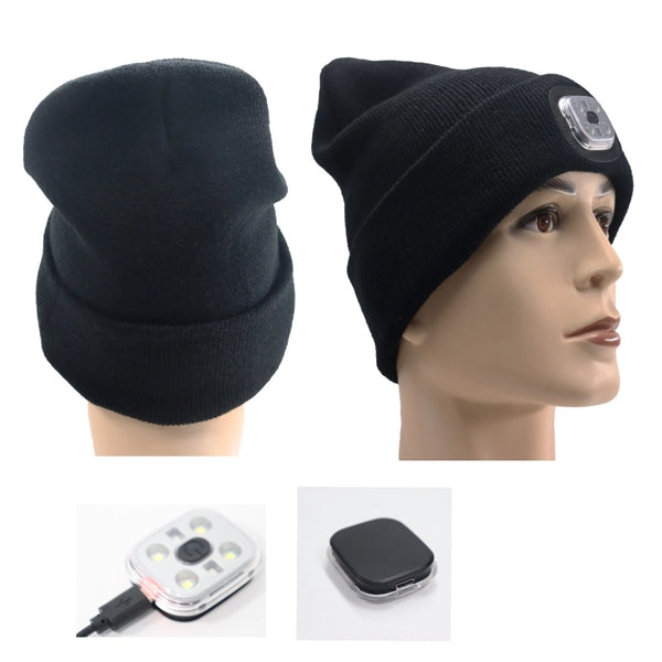Unisex LED Lighted Beanie Hat