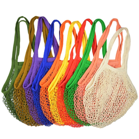 Custom Collapsible Cotton Mesh Tote