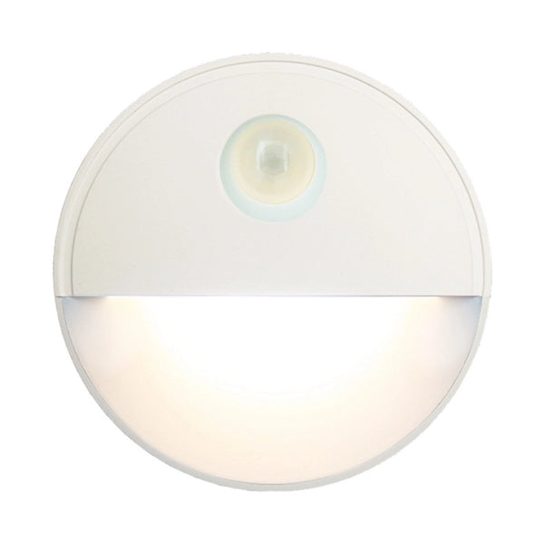 LED Night Light PIR Motion Sensor Cabinet Wall Lamp Round