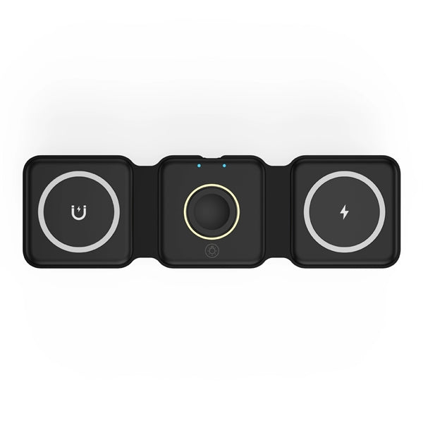 3 in 1 Magnetic Wireless Phone Charger Station with Light