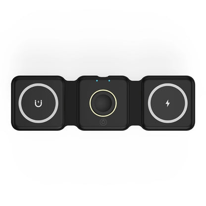 3 in 1 Magnetic Wireless Phone Charger Station with Light