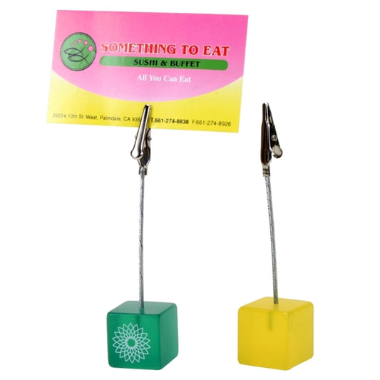 Clearance! Cube Memo / Photo Holder