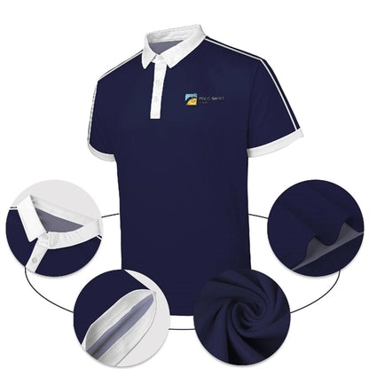 Men's Full Color Sublimation Performance Polo Shirt
