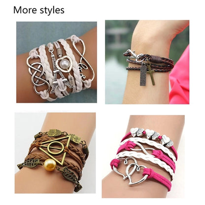 LGBT Gay Hand-Knitted Love Rainbow Pride Bracelet Jewelry