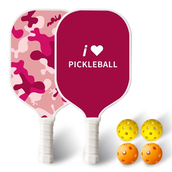 White Premium Pickleball Racket Set of 2