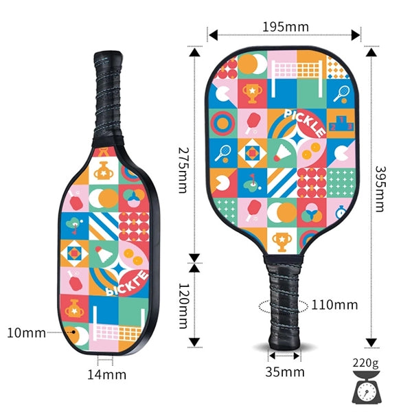 Stylish Premium Pickleball Paddle Racket