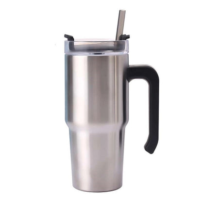 30oz Stainless Steel Tumbler With Handle/Travel Cup