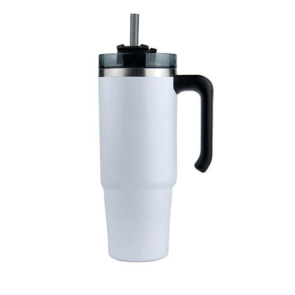 30oz Stainless Steel Tumbler With Handle/Travel Cup