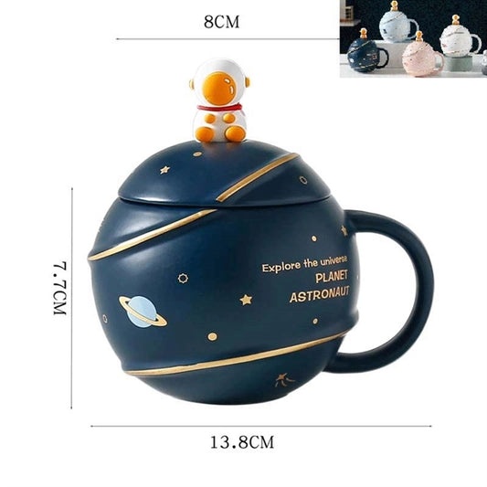 Space Embossed Planet Mug
