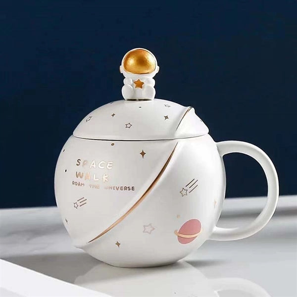 Space Embossed Planet Mug