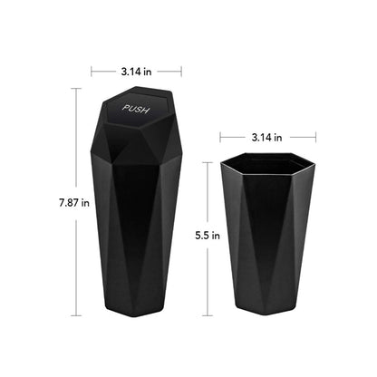 Car Trash Can With Lid