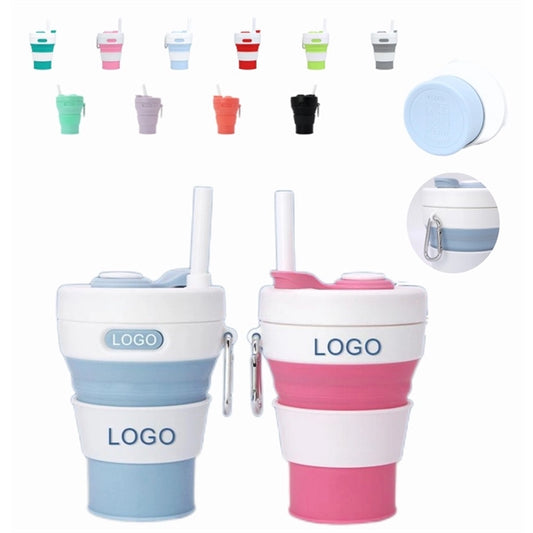 Pocket Cup with Straw and Lid