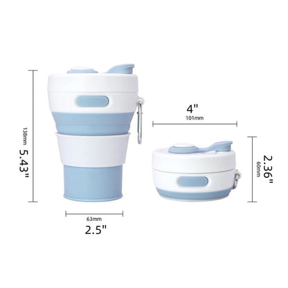 Pocket Cup with Straw and Lid