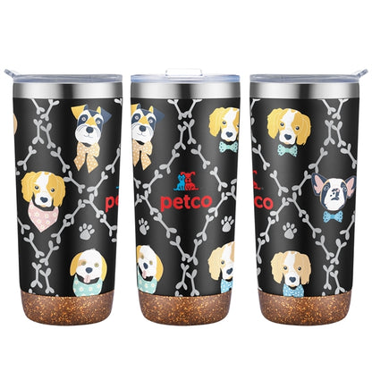 22 oz. Tumbler with Cork Bottom