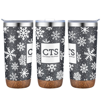 22 oz. Tumbler with Cork Bottom