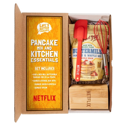Pancake Mix and Kitchen Essentials