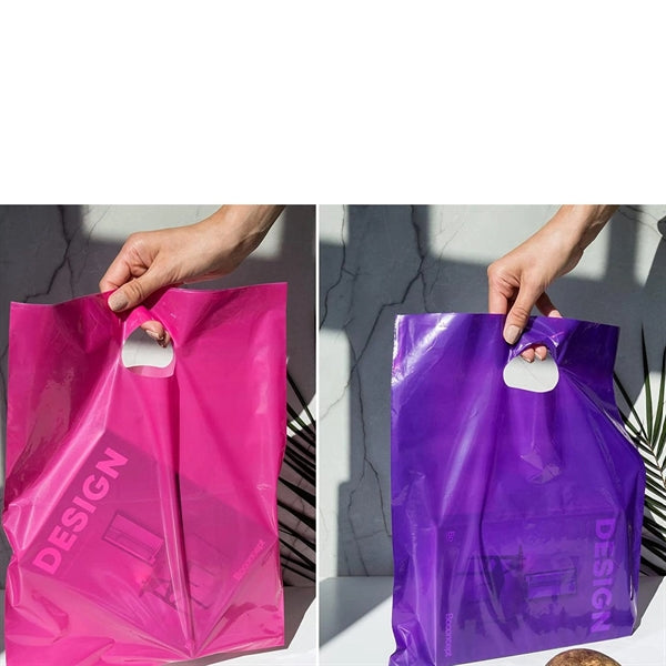 Extra Thick Retail Merchandise Glossy Plastic Bag