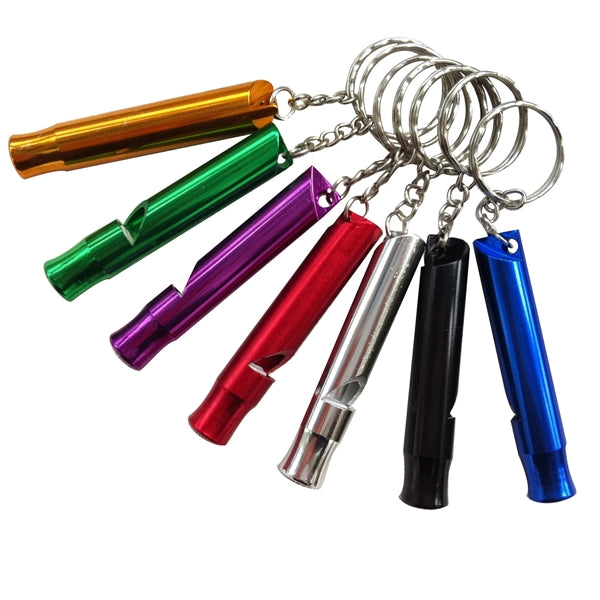 Logo Whistles with Key Ring