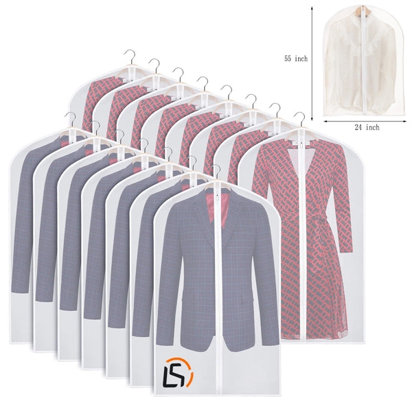 55-Inch Clear Garment Bag