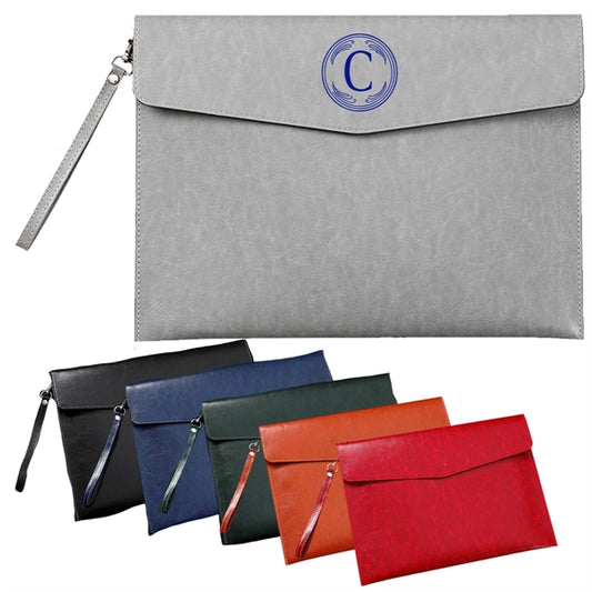 A4 Faux Leather File Folder