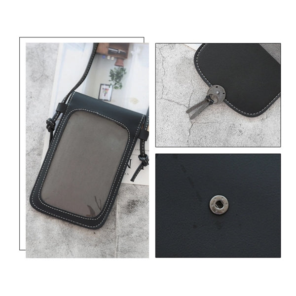 Mini Sling Bag Screen Touch Phone Holder