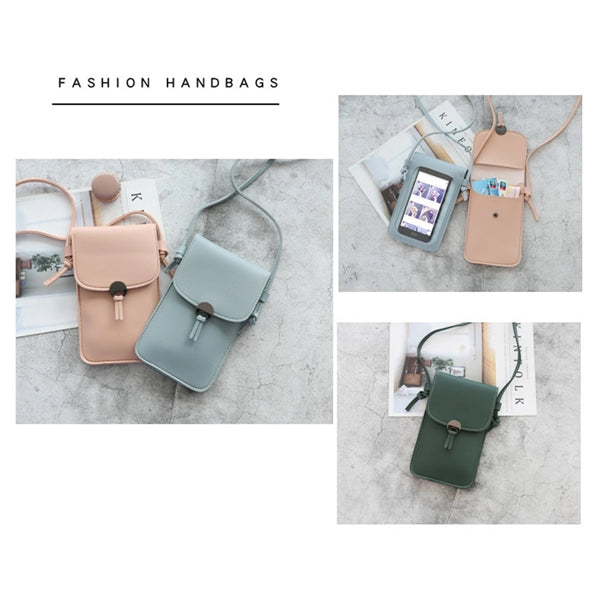 Mini Sling Bag Screen Touch Phone Holder