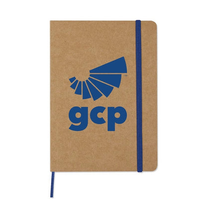 Eco Notebook with Recycled paper and strap