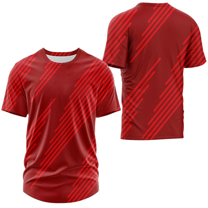 Unisex 160 GSM Football Mesh Performance Half Sleeve T-Shirt