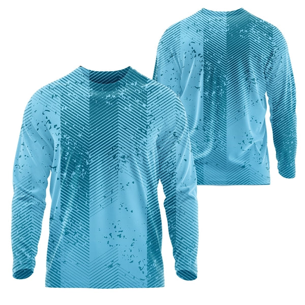 Unisex 125 GSM Woven Roving Long Sleeve Sublimation T-Shirt