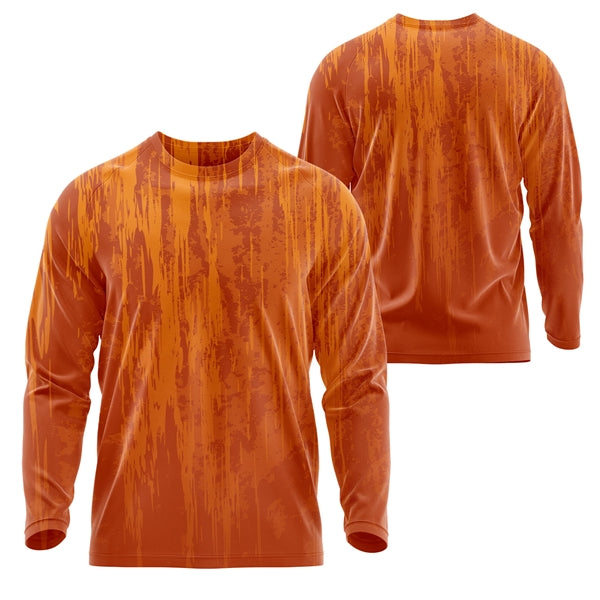 Unisex 125 GSM Woven Roving Long Sleeve Sublimation T-Shirt
