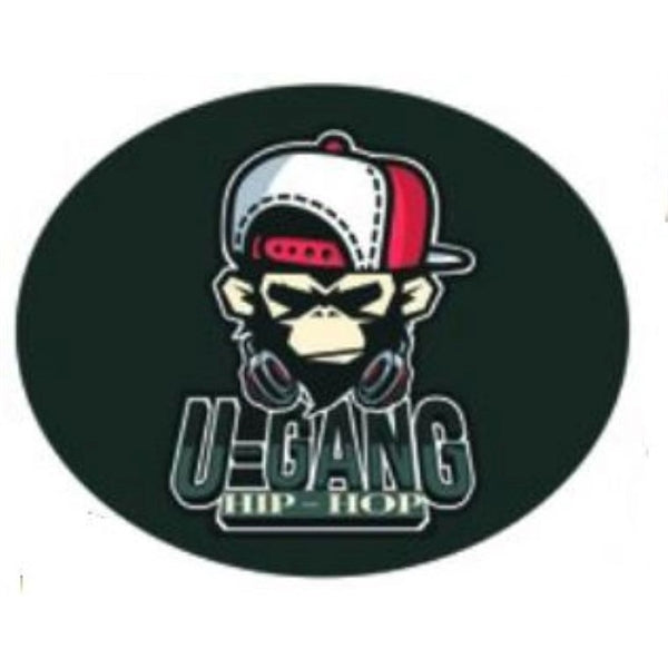 4" x 2" Oval Vinyl Full Color Stickers