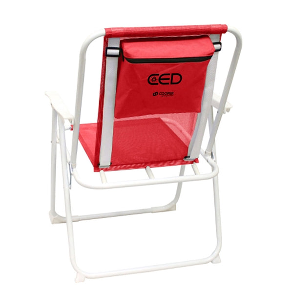 Portable Folding Beach Chair, Holds 280lbs, for Camping