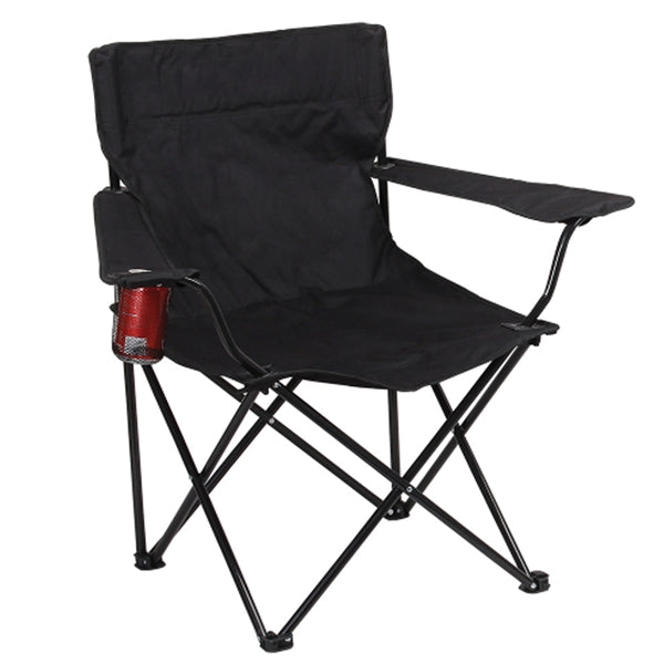 Portable Folding Chair w/ Cup Holder& Carry Bag,Holds 225lbs