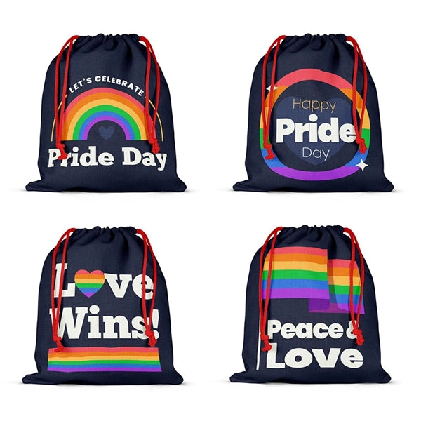 LGBT Pride Rainbow Accessory Set