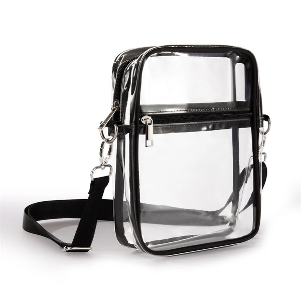 Clear PVC Crossbody Bag