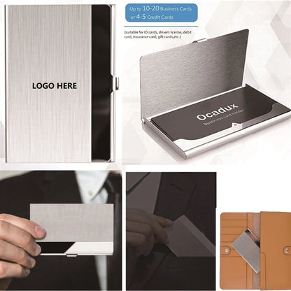 Stainless Steel Business Card Holder Case