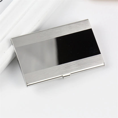 Stainless Steel Business Card Holder Case