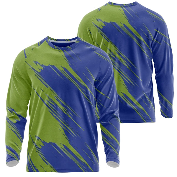 Youth 180 GSM Cotton Feel Sublimation Long Sleeve T-Shirt