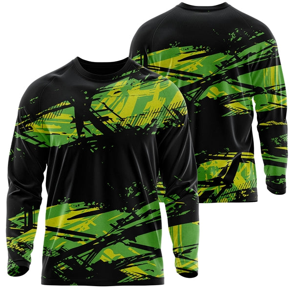 Youth 180 GSM Cotton Feel Sublimation Long Sleeve T-Shirt