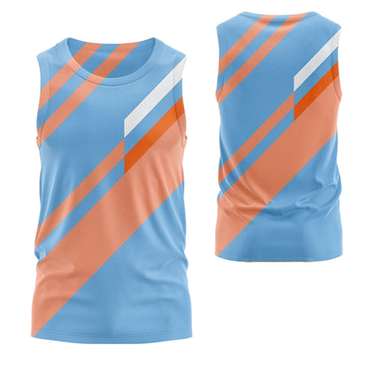 Unisex 125 GSM Woven Roving Performance Sublimation Tank Top