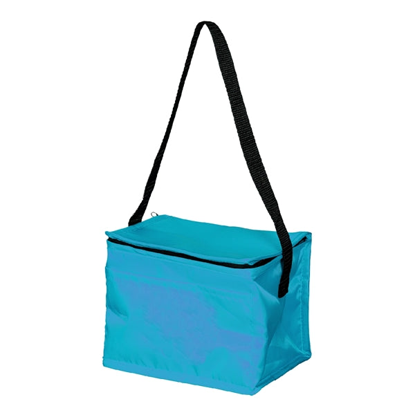 6-Can Cooler Polyester Lunch Bag (8" x 6" x 5.5")