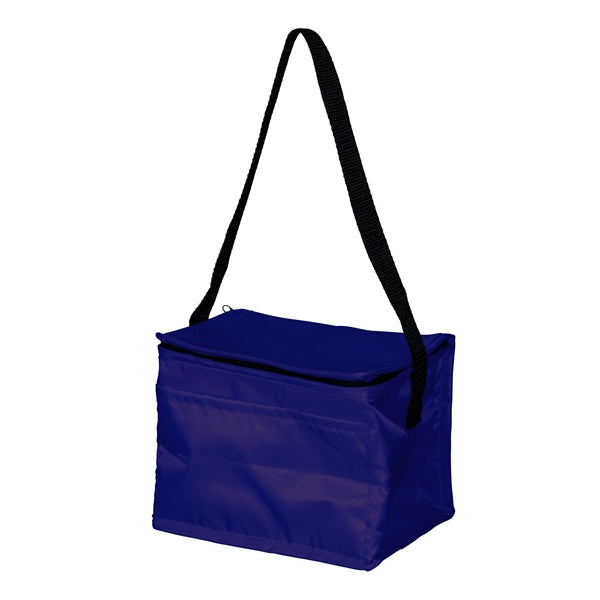 6-Can Cooler Polyester Lunch Bag (8" x 6" x 5.5")
