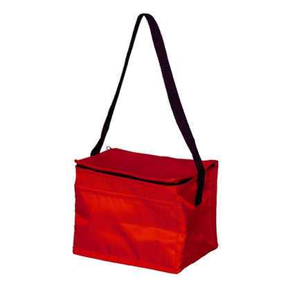 6-Can Cooler Polyester Lunch Bag (8" x 6" x 5.5")