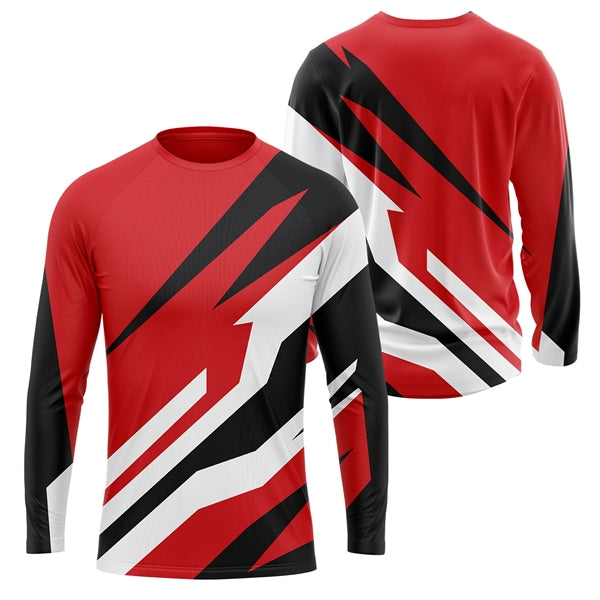 Unisex 170 GSM Sunproof SPF 50+ Long Sleeve Fishing T-Shirt
